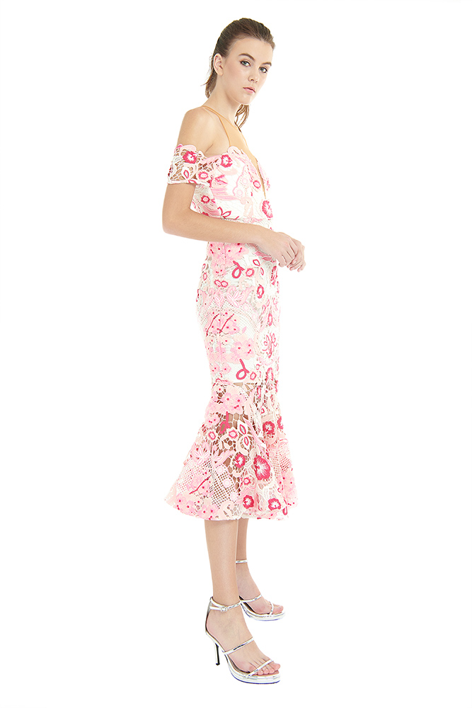 side view of the dress